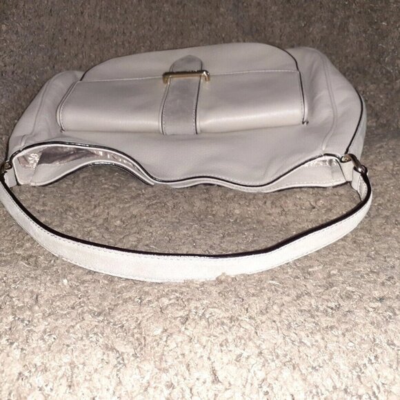 KATE SPADE-Moussfrost Leather/Suede-Regine-Hunts Place Shoulder/Hobo-Near Mint - Picture 9 of 9